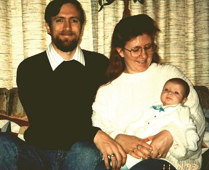#1993-11-14 #1 Dad, Mom & Amanda.